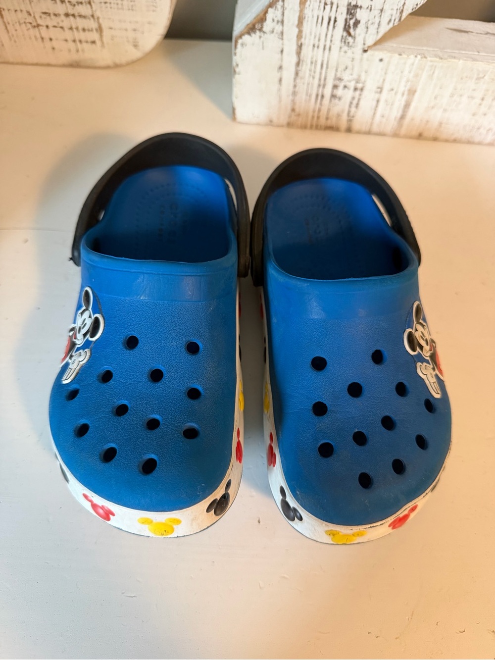 Mickey crocs